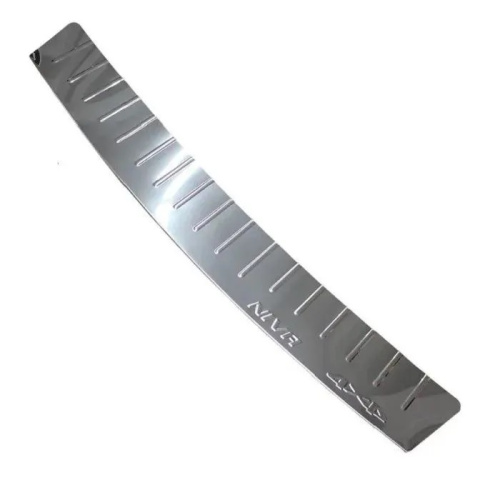 Накладка бампера Chevrolet Niva 2002-2009  Сталь нерж.  Арт. 01719229