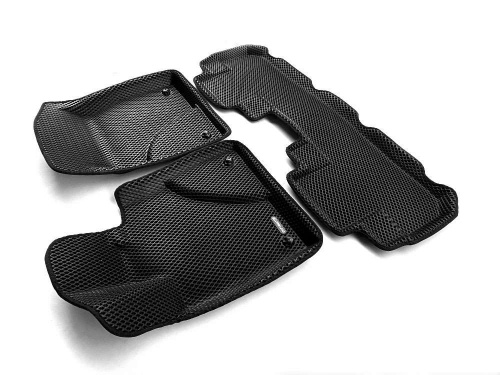 Коврики в салон Lexus RX  2015-2019, 3D EVA Euromat, Черный, Арт. EM3DEVA003212