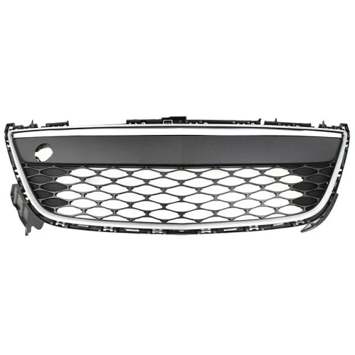 Решетка в бампер  Mazda CX-7 I 2009-2012 FL Комп-ция под букс-ный крюк/в сборе с хром мол-ми, Центр (C) Арт. STMZ60000GA0