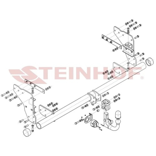 Фаркоп Mitsubishi L200 V 2018-2023 FL в т.ч. AdBlue Steinhof Арт. M362