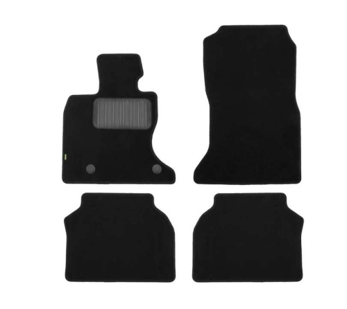 Коврики в салон Kia Sportage NQ5 2021-, ткань Klever эконом, Черный, Арт. KLEVER0102507501200K