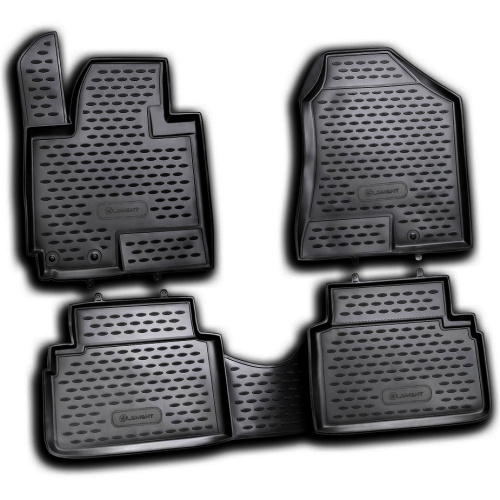 Коврики в салон Hyundai ix35 2009-2013, полиуретан Element, Черный, Арт. NLC.20.36.210kh
