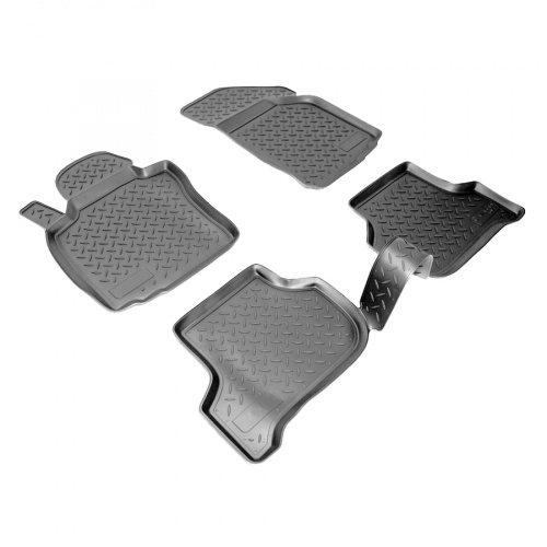 Коврики в салон SEAT Leon  2005-2009 5 дв., полиуретан Norplast, Черный, Арт. NPL-Po-80-35