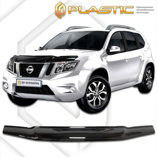 Дефлектор капота Ca-Plastic для Nissan Terrano, арт.2010010109769
