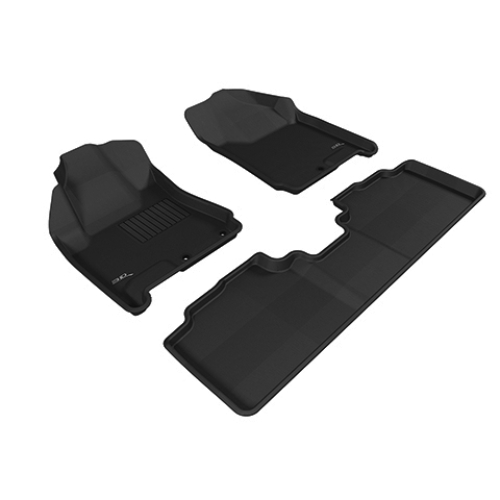Коврики в салон Cadillac SRX  2009-2012, 3D ткань Sotra Lux, Черный, Арт. ST 74-00391