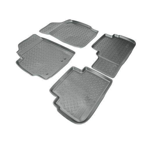Коврики в салон Ford Escape  2008-2009 FL2, полиуретан Norplast, Серый, Арт. NPL-Po-22-50-G