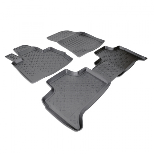 Коврики в салон BMW X5 (E53) 1999-2003, полиуретан Norplast, Черный, Арт. NPLPO0705