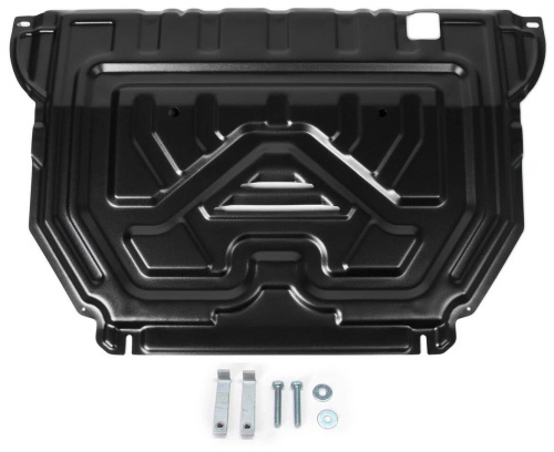 Защита картера двигателя, КПП Mitsubishi Outlander III 2012-2014 V-все кроме 3,0 Арт. AM40362