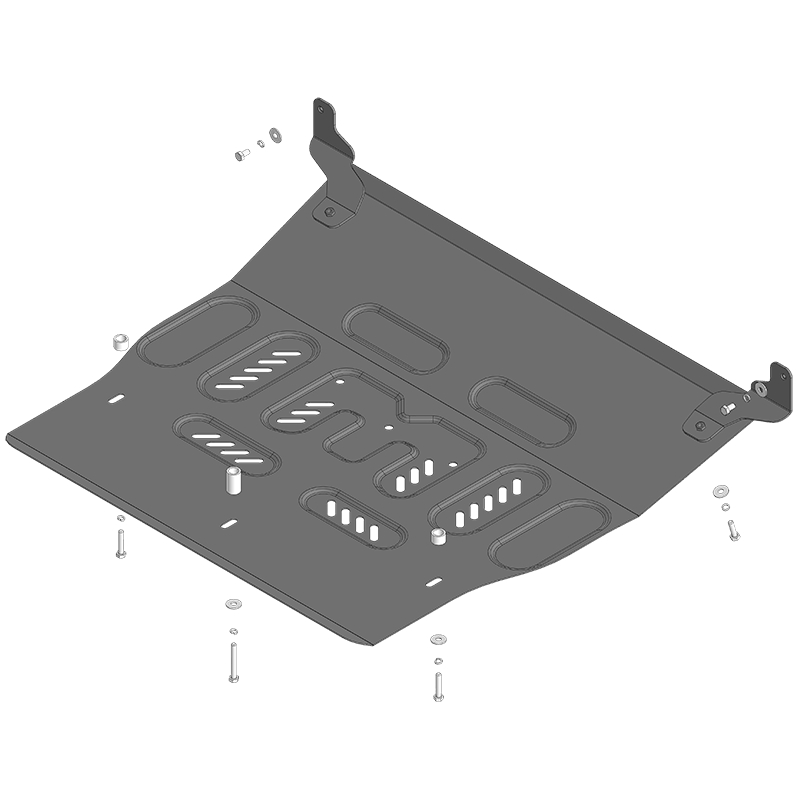 Защита картера двигателя, КПП Volkswagen Atlas I 2017-2020 Арт. 72710