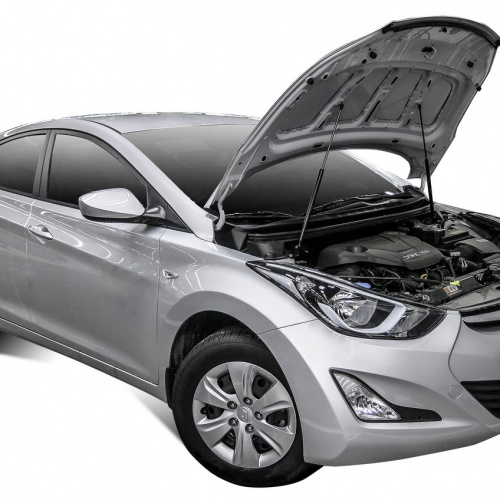 Амортизаторы капота Hyundai Elantra (MD) 2010-2013, (L+R) комплект Арт. A.ST.2305.1