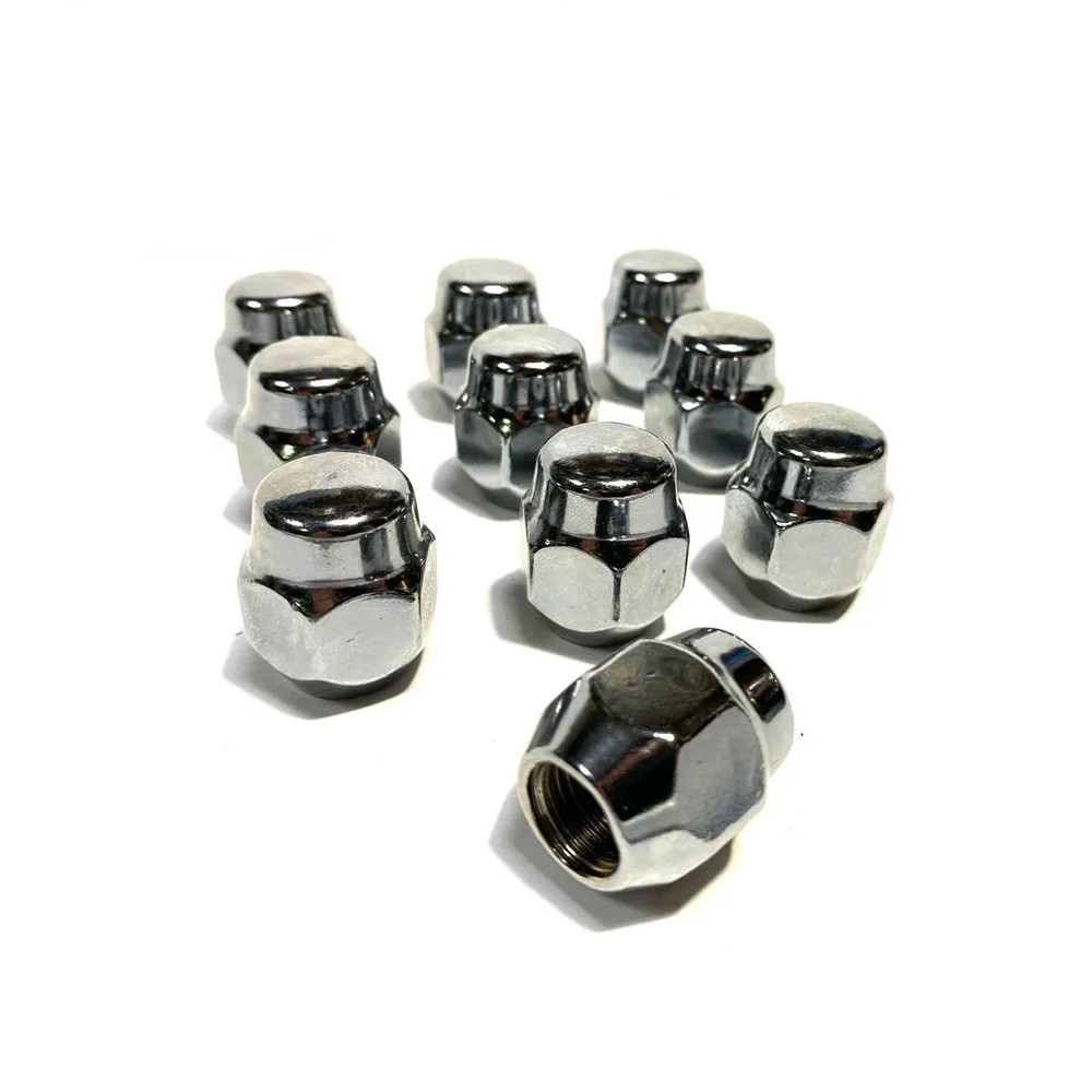 Гайка колеса M12x1.5 Конус h-26мм закрытая, Хром, Ключ 21, Арт. 701145HT