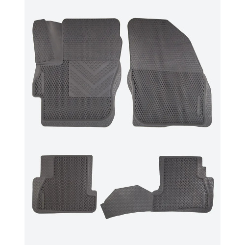 Коврики в салон Mazda 3 (BK) 2003-2006 Седан, 3D Sota bord резина, Черный, Арт. EVTS0393