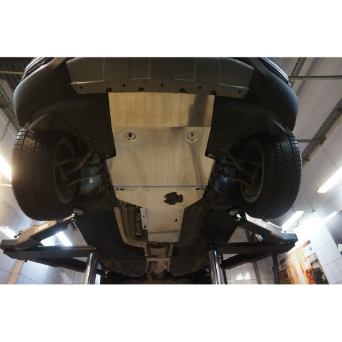 Защита картера двигателя, КПП BMW X3 (G01) 2017-2021 V-20D,30I, ПРИВОД 4Х4 Арт. 3414ABC