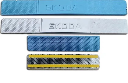 Накладки на пороги Skoda Fabia (NJ) 2014-2018 Хэтчбэк 5 дв.   Арт. 014.19.191