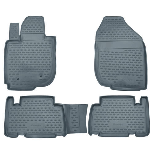 Коврики в салон Toyota RAV4 LWB (XA30) 2009-2013 FL1 Long, полиуретан Element, Серый, Арт. NLC4818211