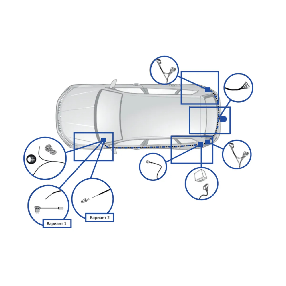 Блок согласования Skoda Kodiaq I (NS7) 2016-2022 7 pin TowRus Арт. SK07