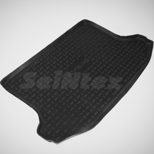Коврик в багажник Toyota RAV4 (XA30) 2005-2010, полиуретан Seintex, Черный, Арт. 01269