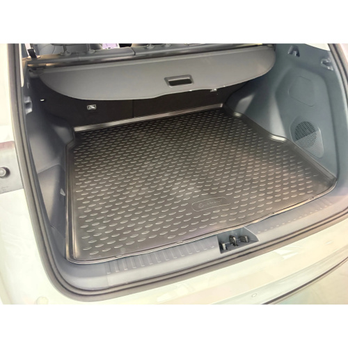 Коврик в багажник Geely EX5 EM-i 2025-, полиуретан Element, Черный, Арт. ELEMENTAN1235V13