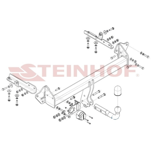 Фаркоп Subaru XV II 2017-2021 Steinhof Арт. S426