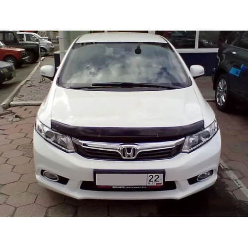 Дефлектор капота SIM для Honda Civic, арт.SHOCIVS1212
