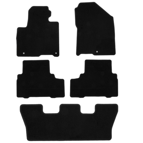 Коврики в салон Kia Sorento Prime (UM) 2014-2017 , текстильные Klever эконом, Черный, Арт. KLEVER01255401200K