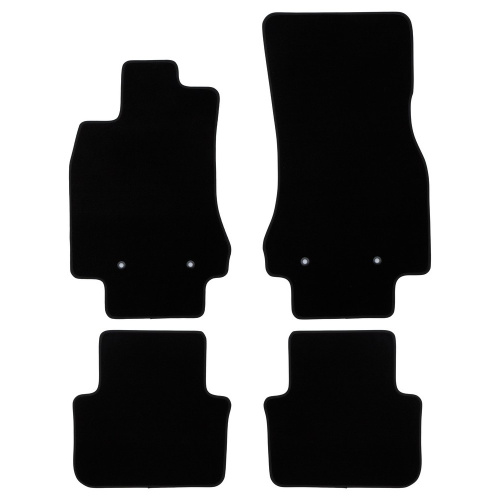Коврики в салон Jaguar XF  2007-2011 Седан, текстильные Klever эконом, Черный, Арт. KLEVER01230101200K