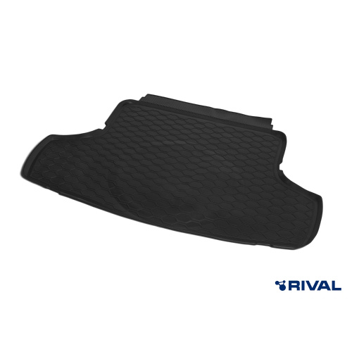 Коврик в багажник Kia K5  2019-, полиуретан Rival, Черный, Арт. RIV12811002