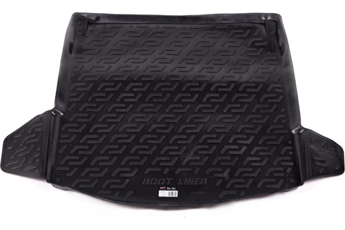 Коврик в багажник Audi A4 (B7) 2004-2009 Седан, пластик, L.Locker, Черный, Арт. 0100030200