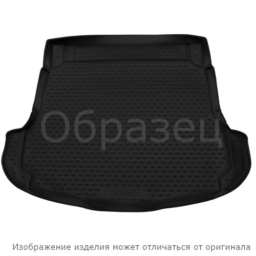 Коврик в багажник ЗАЗ Chance 2009-2014 Седан, полиуретан Element, Черный, Арт. ZAZC.08.02.B10