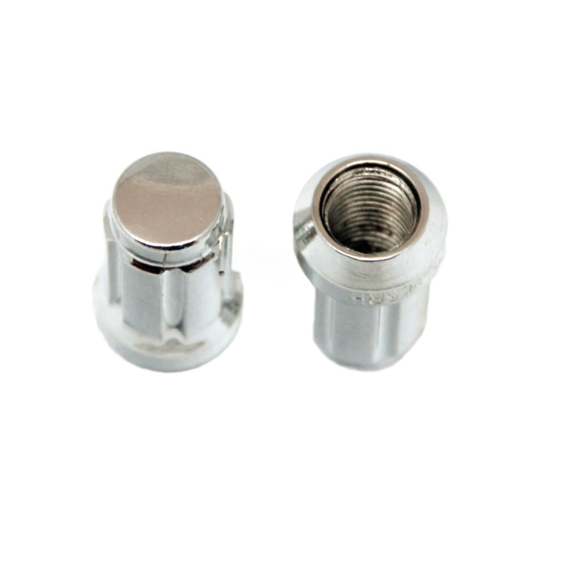Гайка колеса M12x1.25 Конус h-34.8мм открытая, Хром, Ключ внешний 6-шлицевой, Арт. K911144SD