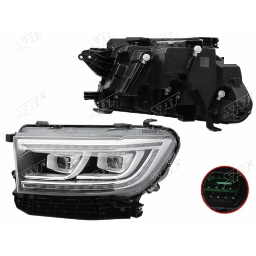 Фара  Great Wall Poer 2021- LED, слева (L) Арт. ST11GWPRL