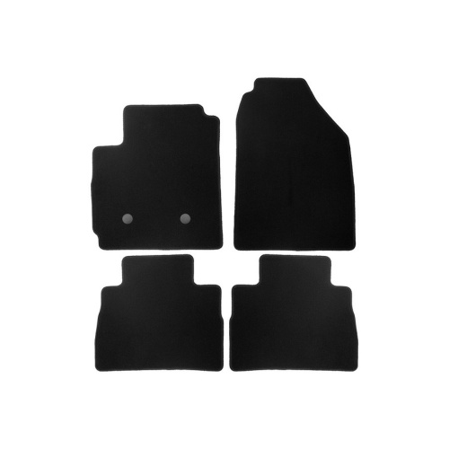 Коврики в салон Jetour X70 Plus  2020-, ткань Klever эконом, Черный, Арт. KLEVER0112700401200K