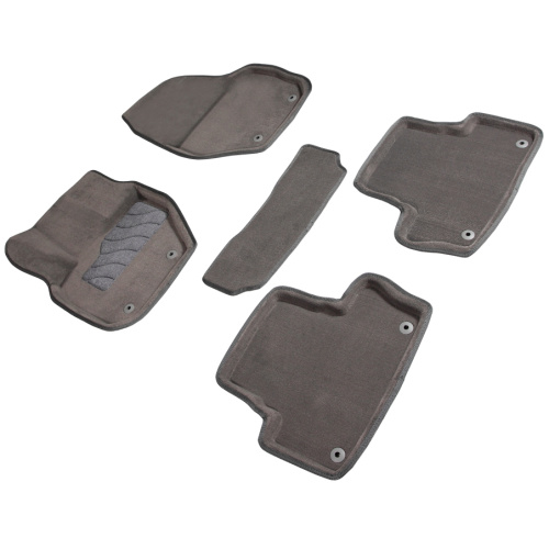 Коврики в салон Volvo XC60  2008-2013, 3D ткань Seintex , Серый, Арт. 87951