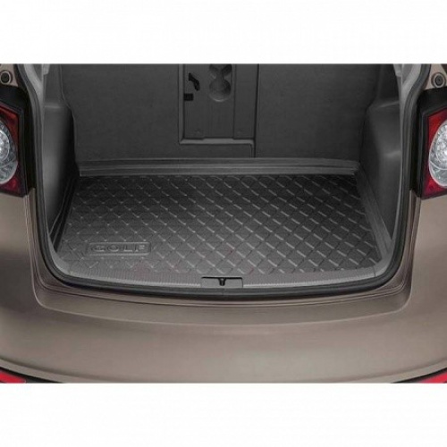 Коврик в багажник Volkswagen Golf Plus  2005-2009, , Черный, Арт. 5M0 161-161