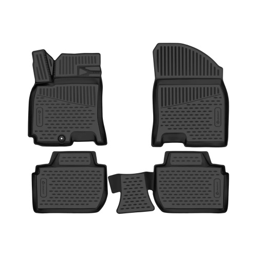 Коврики в салон EXEED VX 2023- FL, полиуретан 3D Element, Черный, Арт. ELEMENT3DAN0669210KB3R