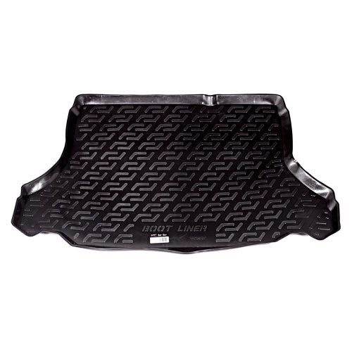 Коврик в багажник Chevrolet Lanos 2002-2009, пластик, L.Locker, Черный, Арт. 0107060100