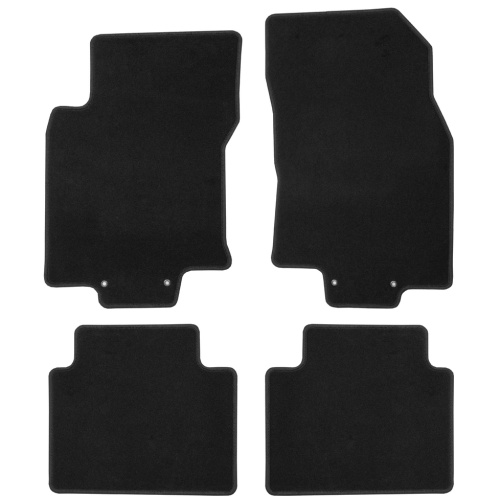 Коврики в салон Nissan X-Trail (T32) 2013-2019, текстильные Klever эконом, Черный, Арт. KVR01365401200K