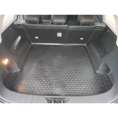 Коврик в багажник Changan CS75  2018- FL, полиуретан Element, Черный, PRO Арт. ELEMENTAN1206B13