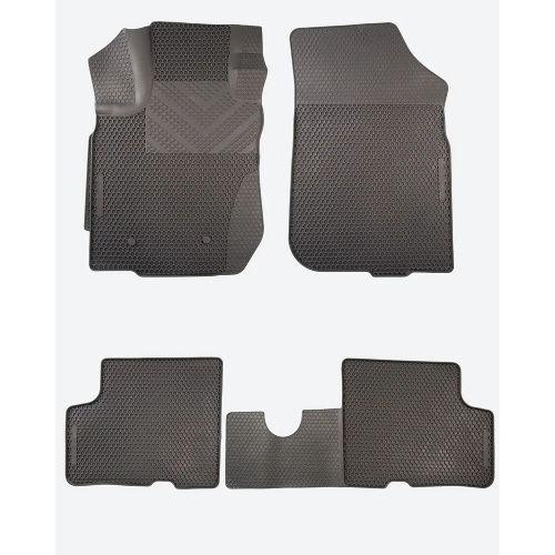 Коврики в салон Renault Duster  2010-2015, 3D Sota bord резина, Черный, Арт. EVTS0803