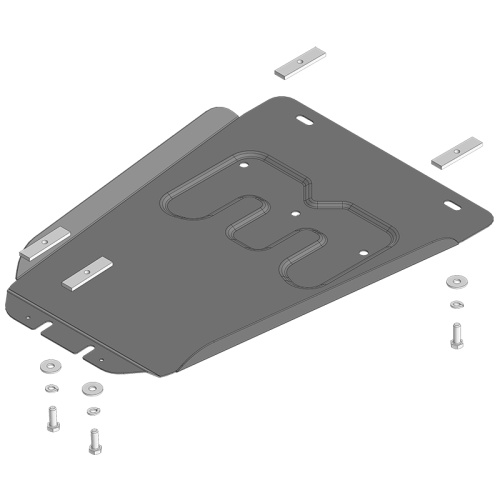 Защита КПП JAC T8 2018- V-2,4 Арт. 78313