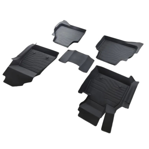 Коврики в салон BMW X3 (F25) 2010-2014, резина 3D SRTK LUX, Черный, Арт. 3D.BM.X.3.10G.08X25