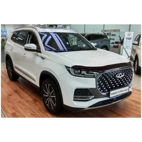 Дефлектор капота SIM для Chery Tiggo 8 Pro Plug-In-Hybrid, арт.SCRTIG8P2112