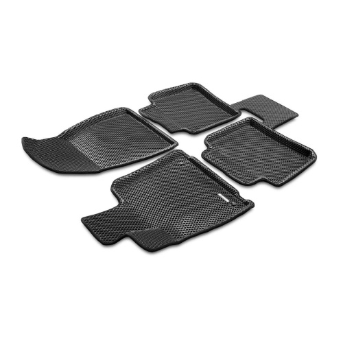 Коврики в салон Hongqi H5 2022-, 3D EVA Euromat, Черный, Арт. EM3DEVA001482