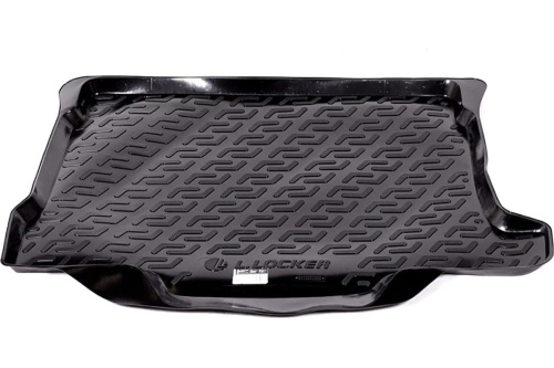 Коврик в багажник Mazda 3 (BL) 2008-2011 Седан, полиуретан L.LOCKER, Черный, Арт. 0110020301