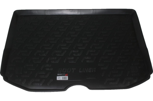 Коврик в багажник Citroen C3 Picasso 2008-2012, пластик, L.Locker, Черный, Арт. 0122030300