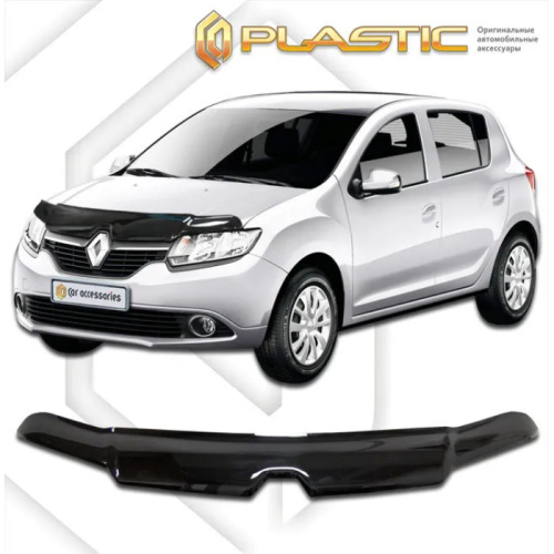 Дефлектор капота Ca-Plastic для Renault Sandero, арт.20100101101780000000000
