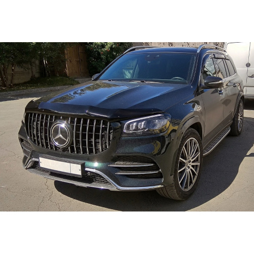 Дефлектор капота SIM для Mercedes-Benz GLS, арт.SMERGLS1912