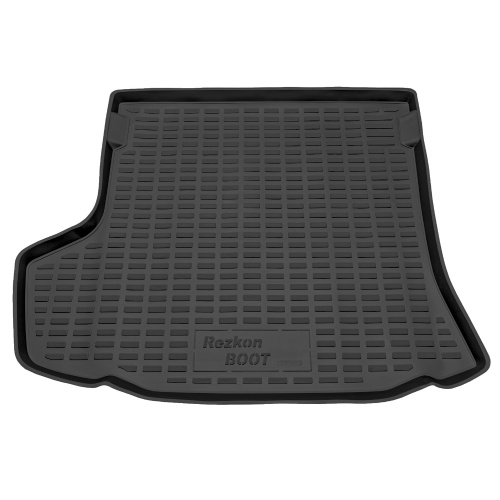 Коврик в багажник Toyota Corolla (E140/E150) 2006-2010 Седан, полиуретан Rezkon, Черный, Арт. 5534015100