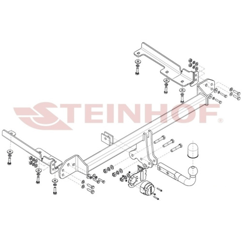 Фаркоп Honda CR-V IV 2011-2015 Steinhof Арт. H081