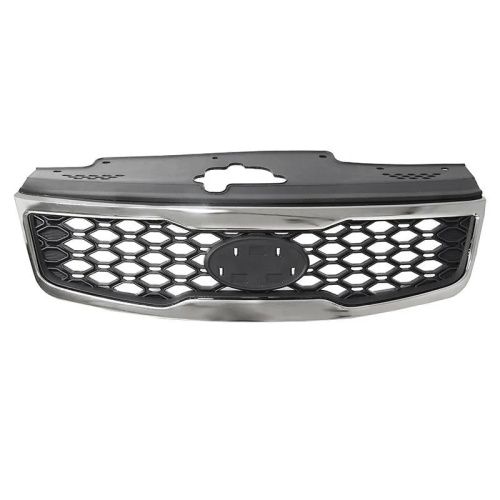 Решетка радиатора  Kia Rio II 2009-2011 FL Седан, Центр (C) Арт. STKA46093D0